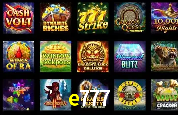 Jogos Certificados e777